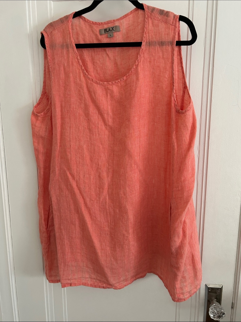 Flax tunic top.